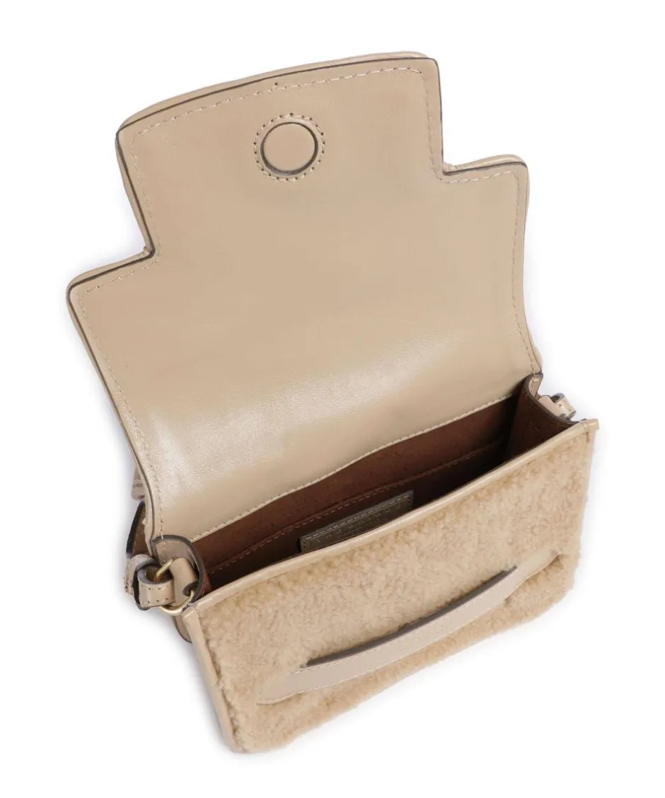 The Bridge Crossbody Bags-Lucrezia Wow Crossbody bag fine grain cow leather, fur