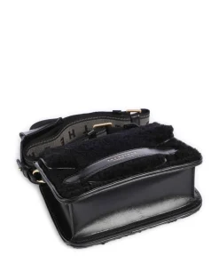 The Bridge Crossbody Bags-Lucrezia Wow Crossbody bag fine grain cow leather, fur