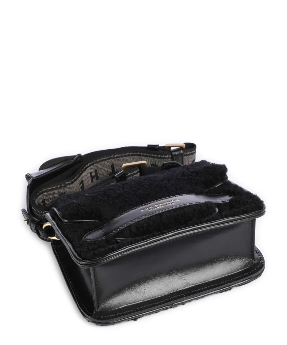 The Bridge Crossbody Bags-Lucrezia Wow Crossbody bag fine grain cow leather, fur