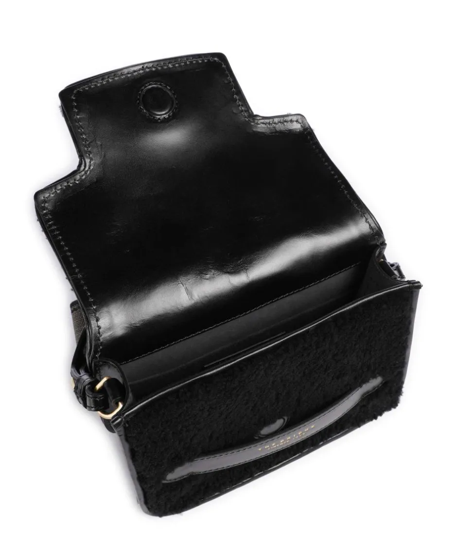 The Bridge Crossbody Bags-Lucrezia Wow Crossbody bag fine grain cow leather, fur