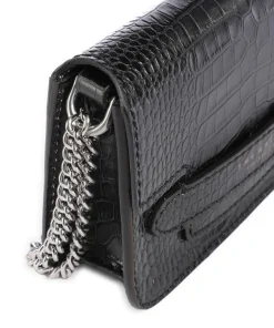 The Bridge Shoulder Bags|Crossbody Bags-Lucrezia Wow Shoulder bag embossed cow leather