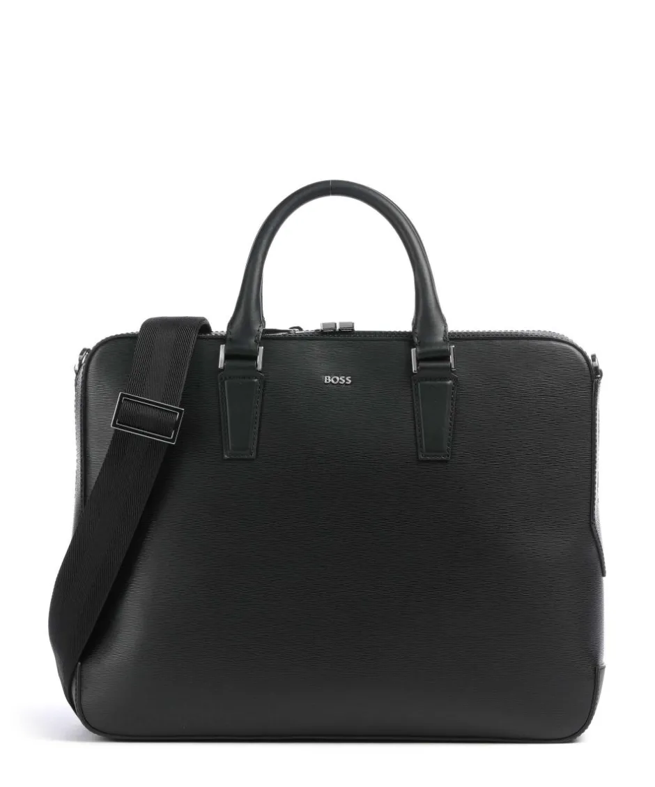 BOSS Business- & Laptop Bags-Luminary Briefcase 14″ emed cow leather