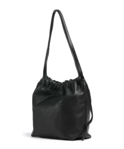 Liebeskind Shoulder Bags|Hobo Bags-Lya Sheep Natural M Bucket bag sheepskin leather