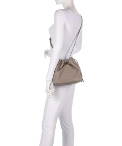 Liebeskind Hobo Bags|Crossbody Bags-Lya Sheep Natural S Bucket bag sheepskin leather