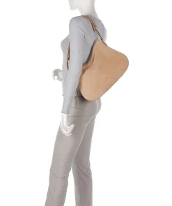 Coccinelle Shoulder Bags|Hobo Bags-Magie Suede Hobo bag brushed leather, grained leather