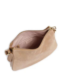 Coccinelle Shoulder Bags|Hobo Bags-Magie Suede Hobo bag brushed leather, grained leather