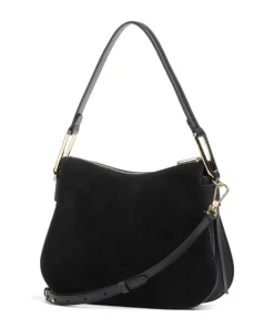 Coccinelle Shoulder Bags|Hobo Bags-Magie Suede Hobo bag brushed leather