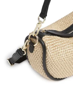 Abro Shoulder Bags|Hobo Bags-Maglia Raffia Willow Hobo bag bast