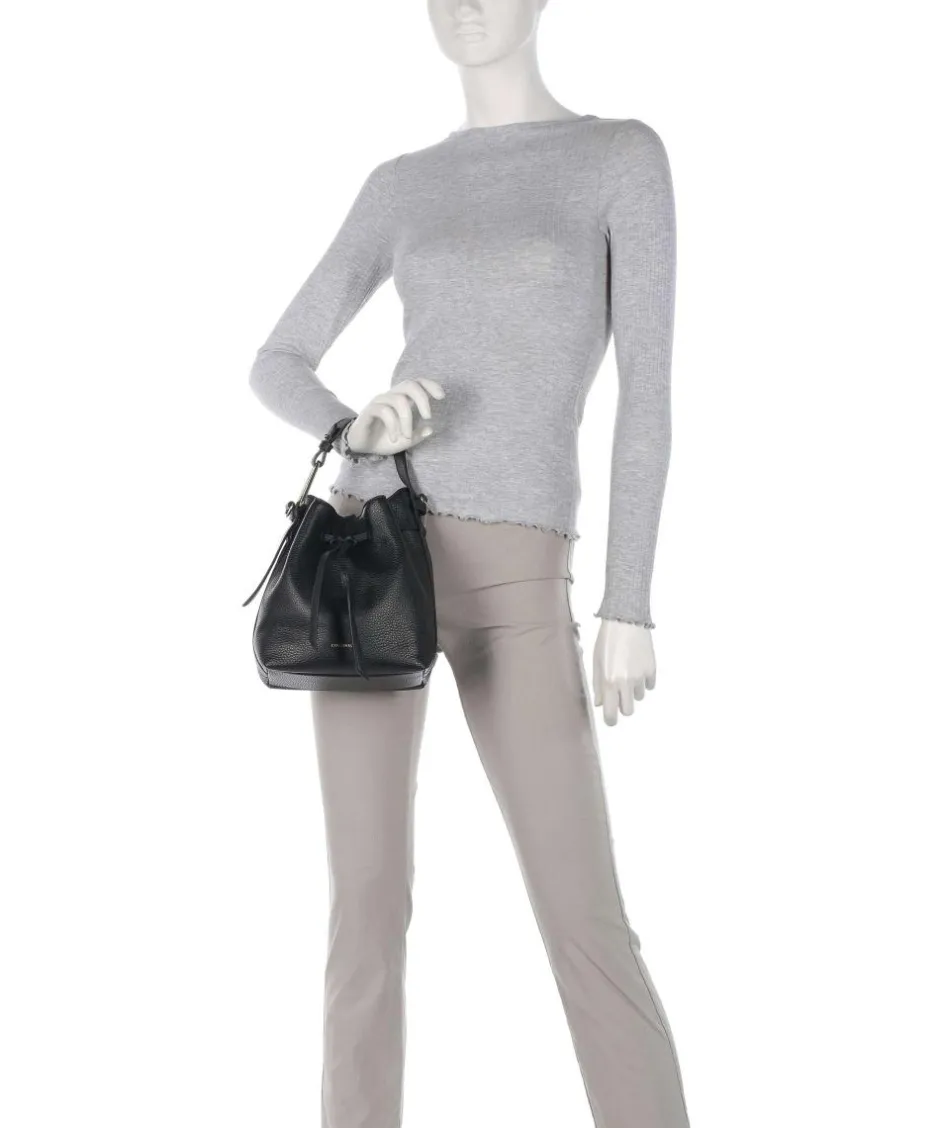 Coccinelle Hobo Bags|Crossbody Bags-Malory Bucket bag grained leather