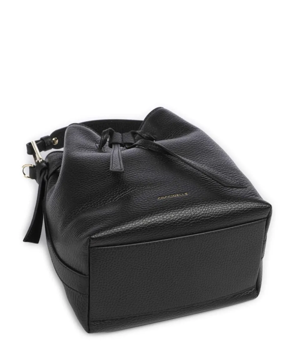 Coccinelle Hobo Bags|Crossbody Bags-Malory Bucket bag grained leather
