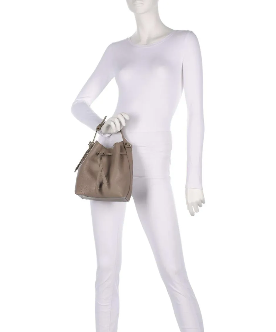 Coccinelle Hobo Bags|Crossbody Bags-Malory Bucket bag grained leather