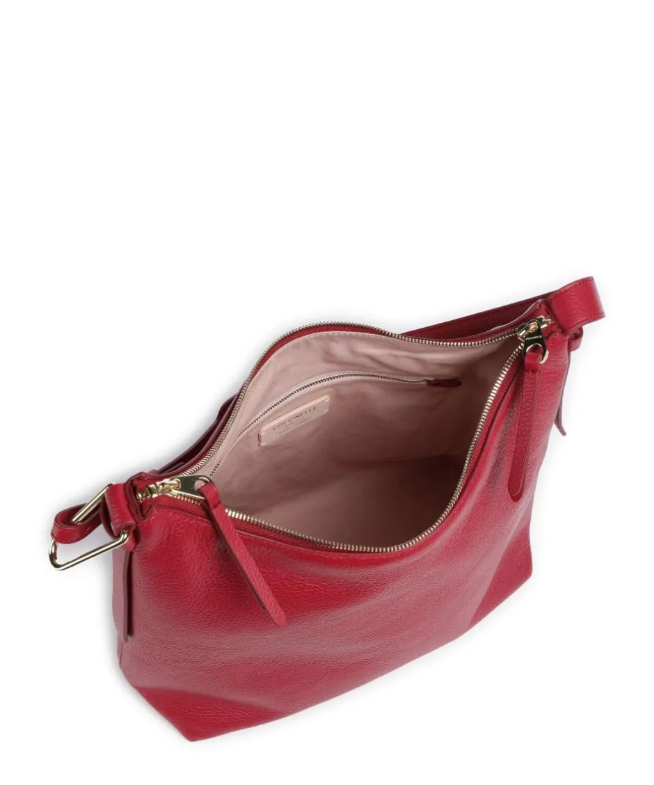 Coccinelle Shoulder Bags|Hobo Bags-Malory Hobo bag grained cow leather