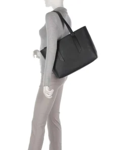Coccinelle Tote Bags-Malory Tote bag grained cow leather