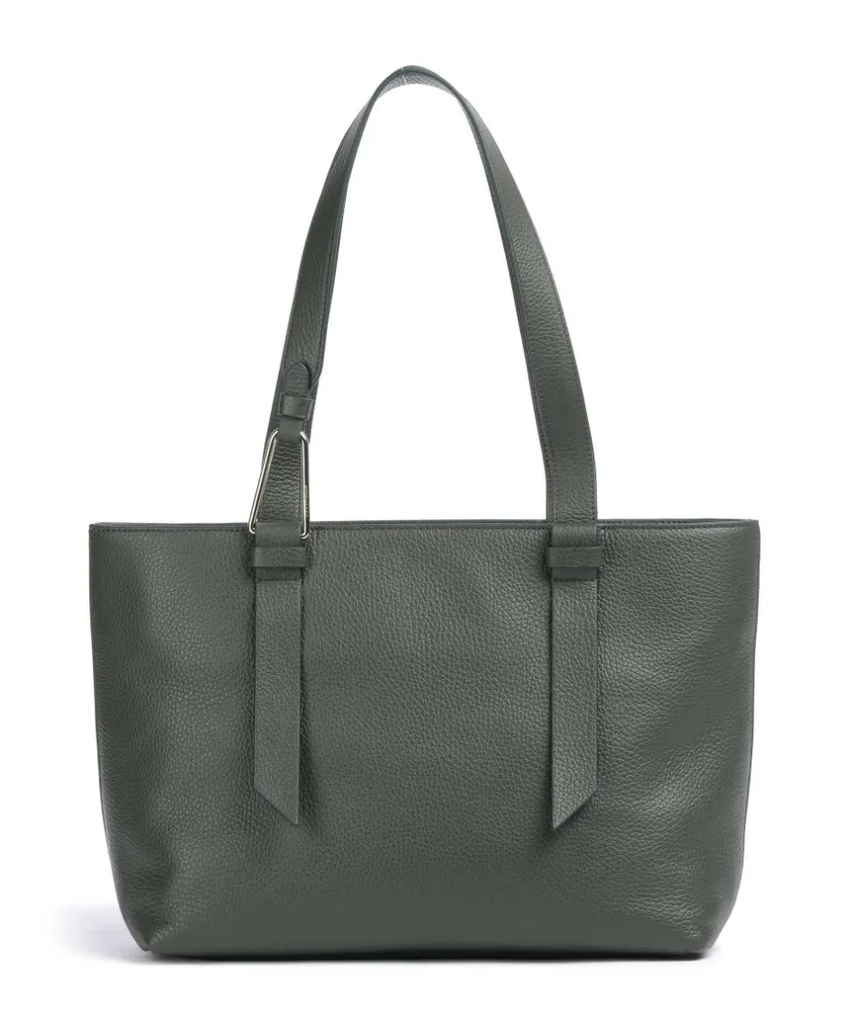 Coccinelle Tote Bags-Malory Tote bag grained leather