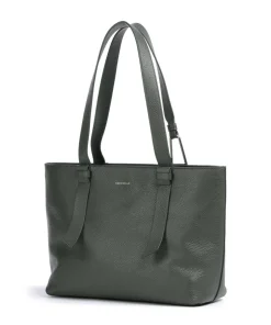 Coccinelle Tote Bags-Malory Tote bag grained leather