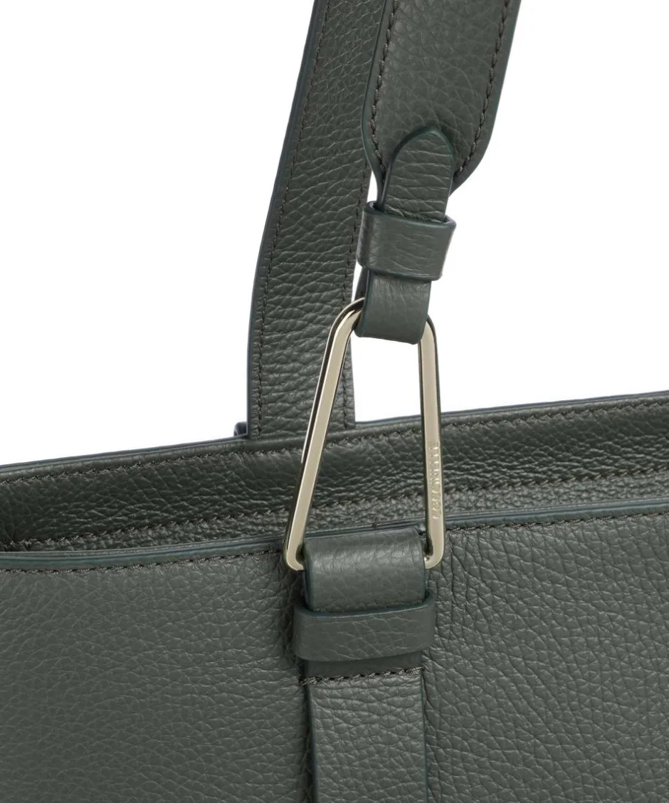 Coccinelle Tote Bags-Malory Tote bag grained leather