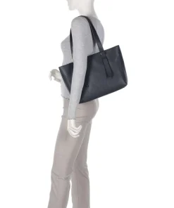 Coccinelle Tote Bags-Malory Tote bag grained leather