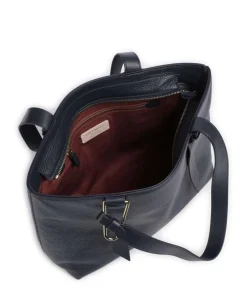 Coccinelle Tote Bags-Malory Tote bag grained leather
