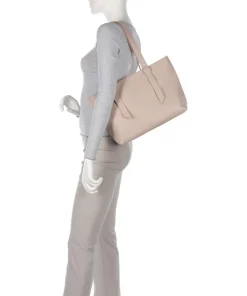 Coccinelle Tote Bags-Malory Tote bag grained leather