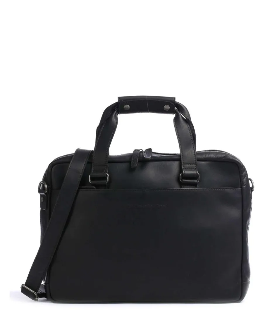 The Chesterfield Brand Business- & Laptop Bags-Manhattan Briefcase 15″ pull-up cow leather