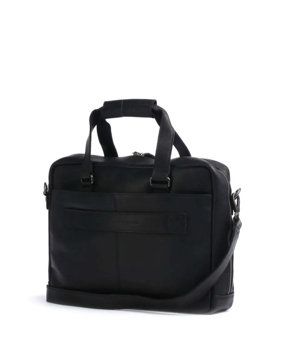 The Chesterfield Brand Business- & Laptop Bags-Manhattan Briefcase 15″ pull-up cow leather