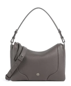 AIGNER Shoulder Bags|Hobo Bags-Mara S Hobo bag grained cow leather