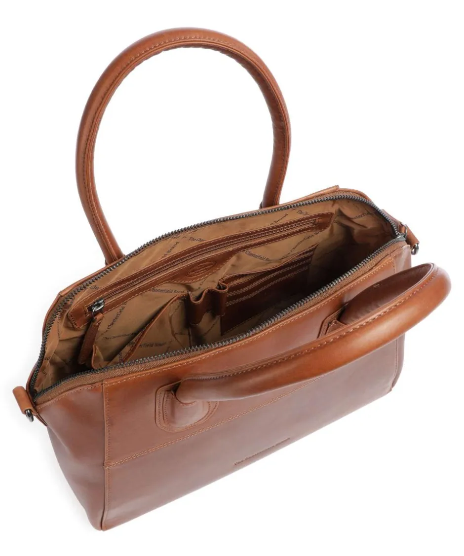 The Chesterfield Brand Business- & Laptop Bags|Handbags-Marsala Handbag 10″ pull-up cow leather