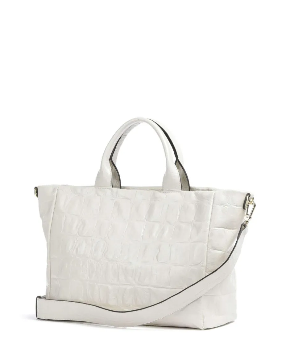 Abro Tote Bags|Handbags-Maxi Cocco Mia Handbag embossed cow leather