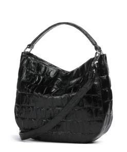 Abro Shoulder Bags|Hobo Bags-Maxi Cocco Mia Hobo bag embossed leather