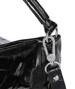 Abro Shoulder Bags|Hobo Bags-Maxi Cocco Mia Hobo bag embossed leather