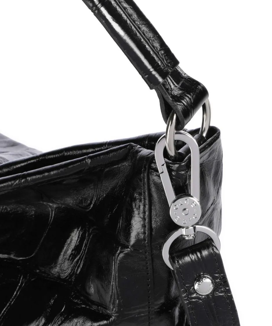 Abro Shoulder Bags|Hobo Bags-Maxi Cocco Mia Hobo bag embossed leather
