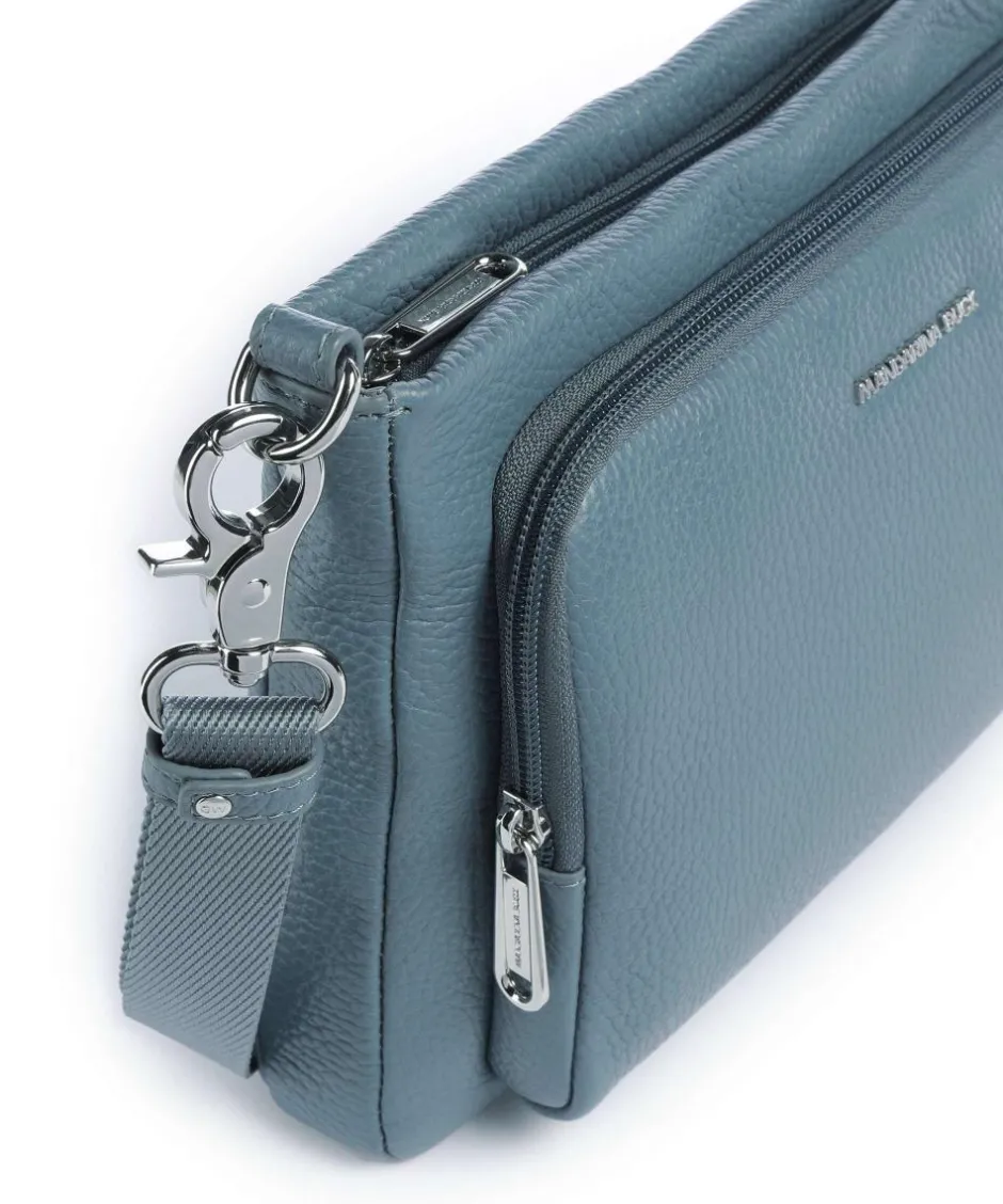Mandarina Duck Crossbody Bags-Mellow Leather Crossbody bag grained calfskin