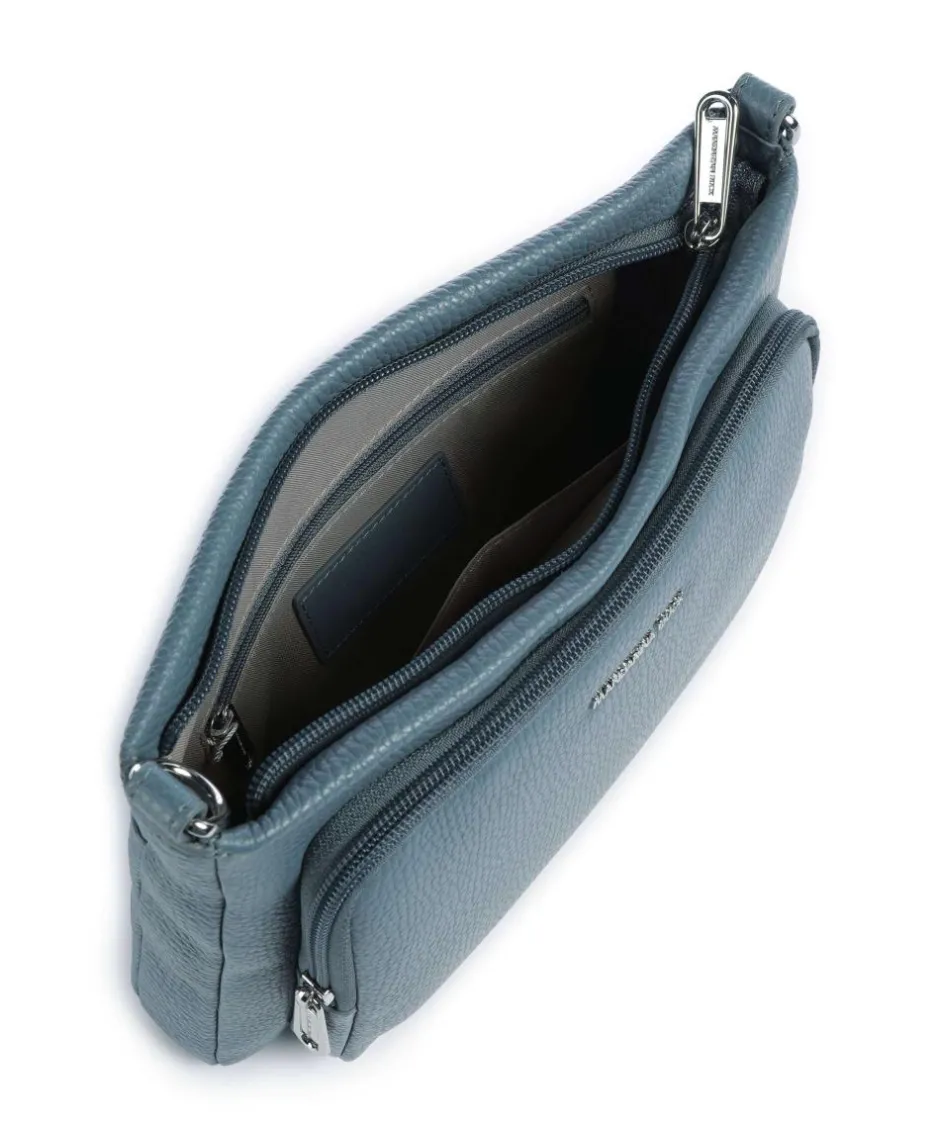 Mandarina Duck Crossbody Bags-Mellow Leather Crossbody bag grained calfskin