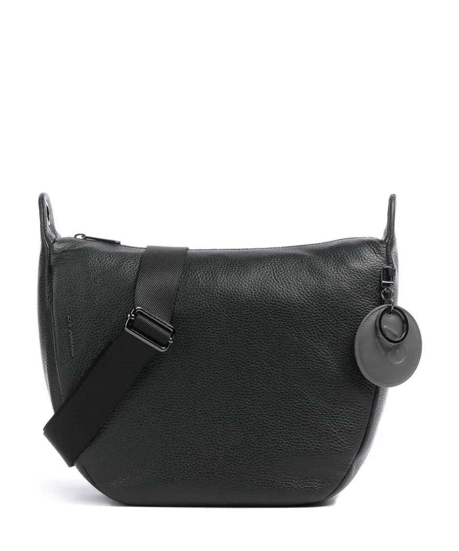 Mandarina Duck Shoulder Bags-Mellow Leather Crossbody bag grained calfskin