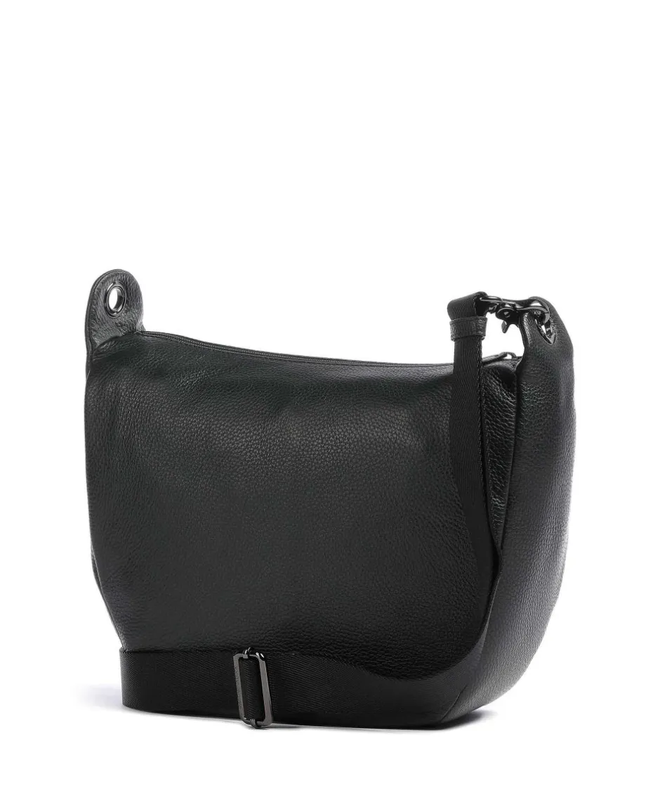 Mandarina Duck Shoulder Bags-Mellow Leather Crossbody bag grained calfskin