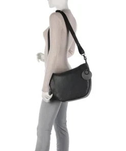 Mandarina Duck Shoulder Bags-Mellow Leather Crossbody bag grained calfskin