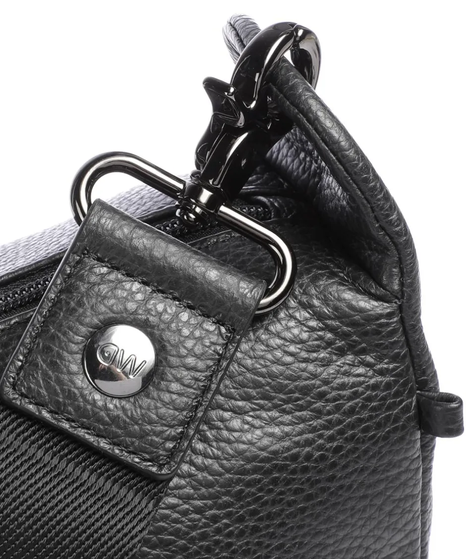 Mandarina Duck Shoulder Bags-Mellow Leather Crossbody bag grained calfskin