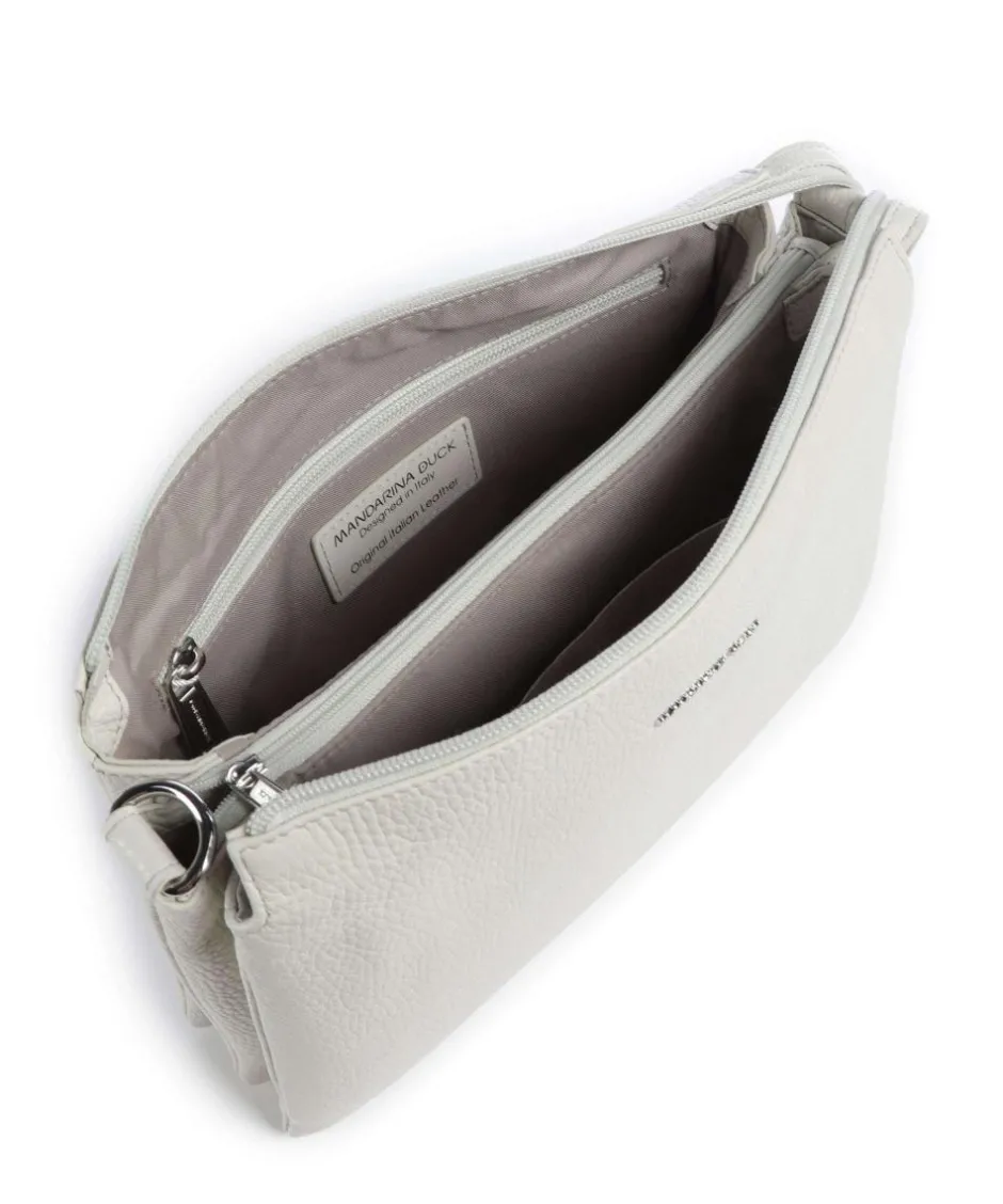 Mandarina Duck Crossbody Bags-Mellow Leather Crossbody bag grained calfskin