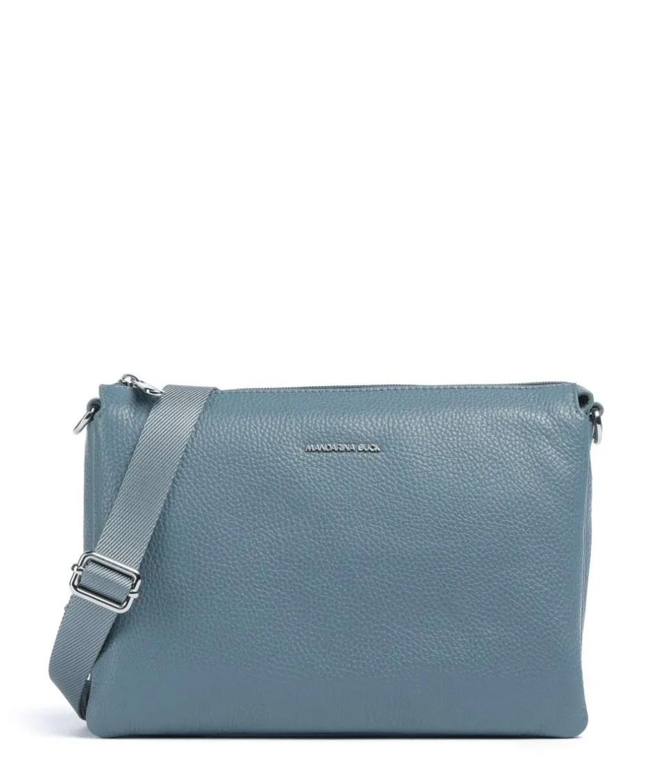 Mandarina Duck Crossbody Bags-Mellow Leather Crossbody bag grained calfskin