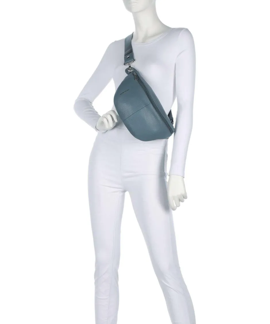 Mandarina Duck Fanny Packs|Crossbody Bags-Mellow Leather Fanny pack grained calfskin