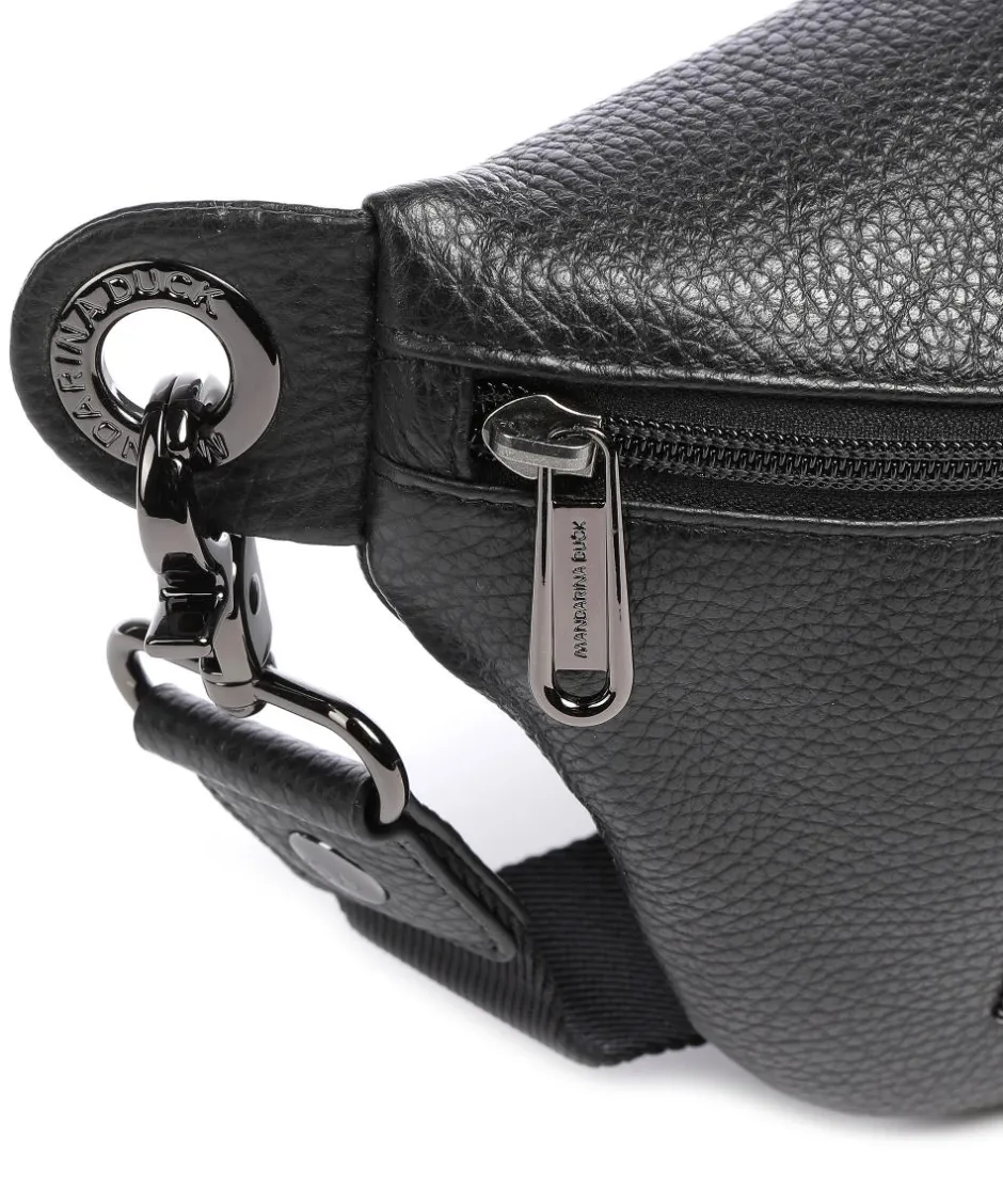 Mandarina Duck Fanny Packs|Crossbody Bags-Mellow Leather Fanny pack grained calfskin