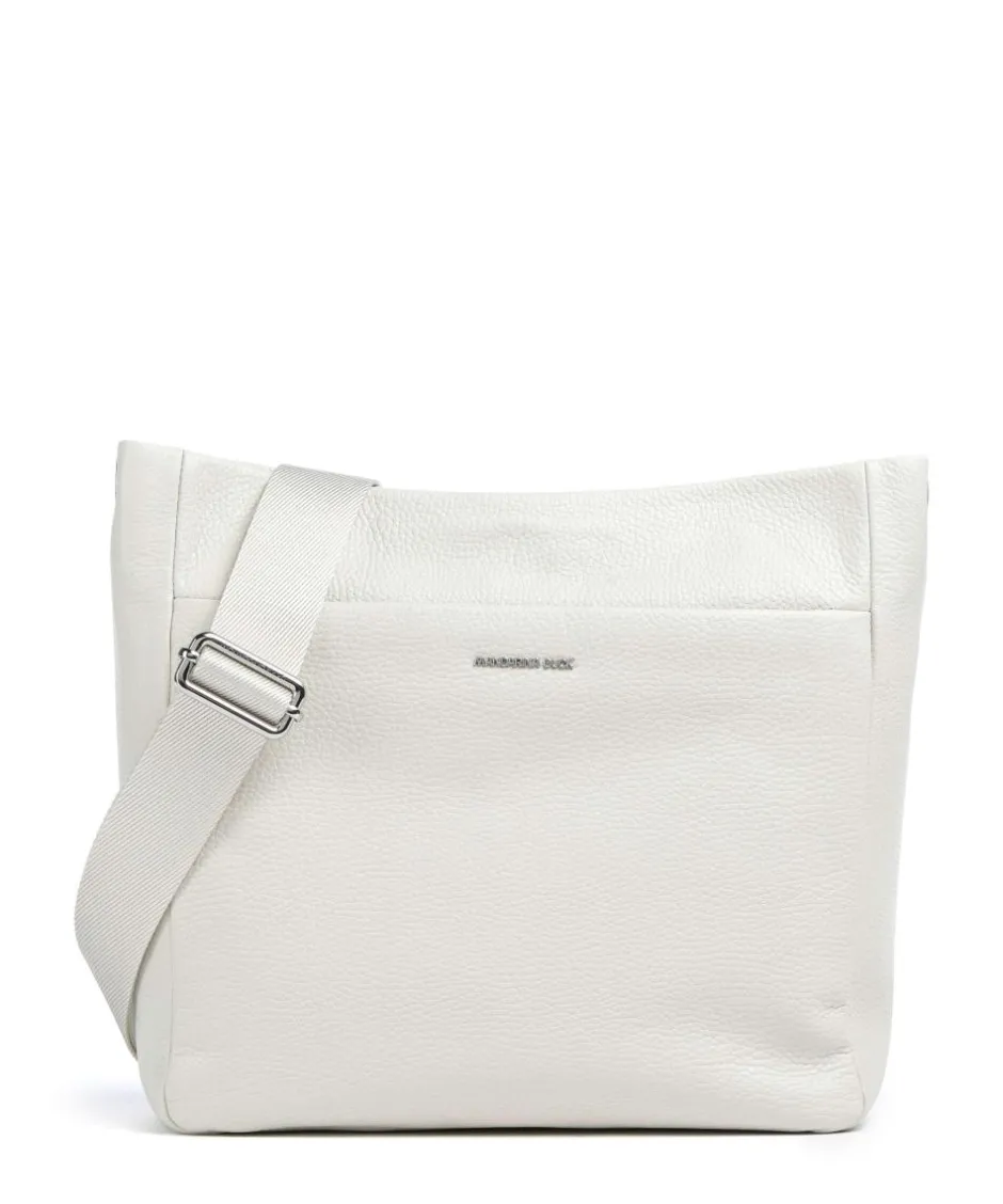 Mandarina Duck Shoulder Bags-Mellow Leather Shoulder bag grained calfskin