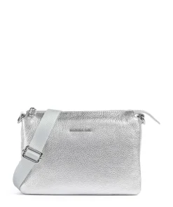 Mandarina Duck Crossbody Bags-Mellow Metal Crossbody bag grained calfskin