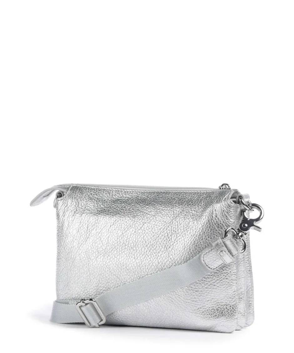 Mandarina Duck Crossbody Bags-Mellow Metal Crossbody bag grained calfskin