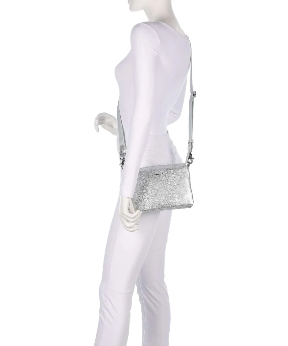 Mandarina Duck Crossbody Bags-Mellow Metal Crossbody bag grained calfskin