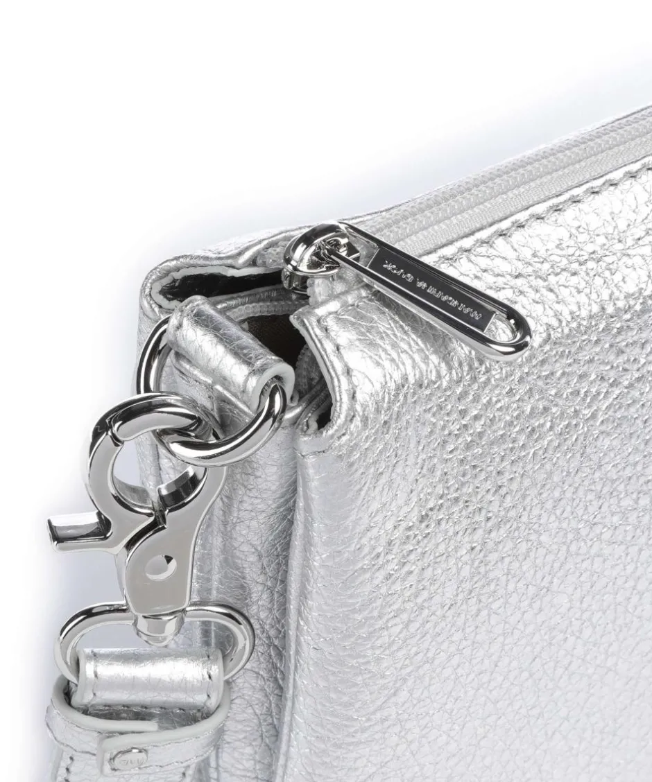 Mandarina Duck Crossbody Bags-Mellow Metal Crossbody bag grained calfskin