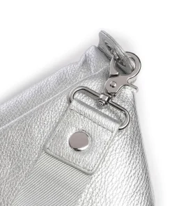 Mandarina Duck Fanny Packs|Crossbody Bags-Mellow Metal Fanny pack grained calfskin