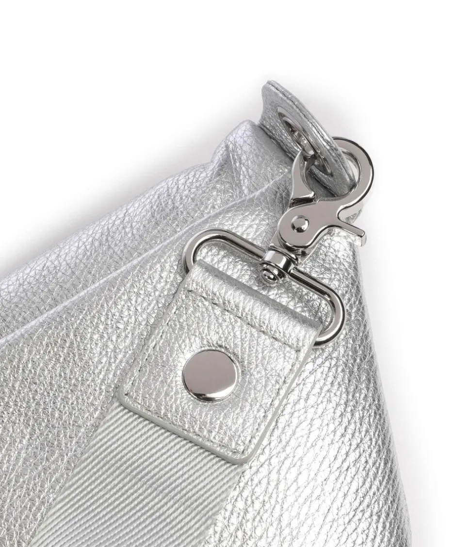 Mandarina Duck Fanny Packs|Crossbody Bags-Mellow Metal Fanny pack grained calfskin
