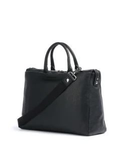 Mandarina Duck Business- & Laptop Bags-Mellow Urban Briefcase 14″ grained calfskin