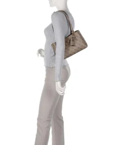 Guess Shoulder Bags-Meridian 4G Logo Shoulder bag imitation leather